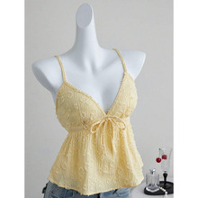 F 42193 V-neck halter camisole V ��¶�������羳����ͨ��