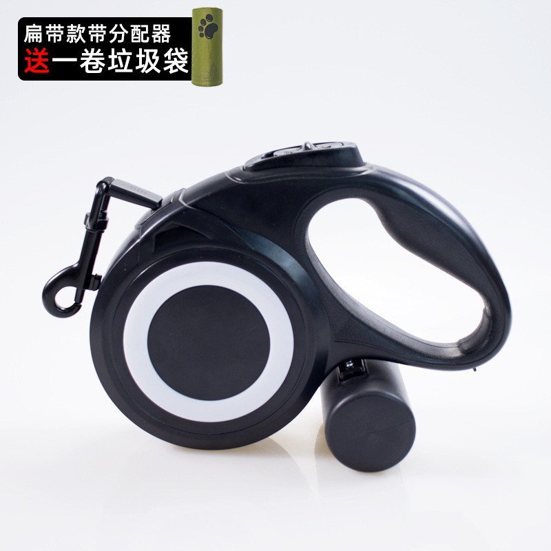 Amazon pet retráctil perro de tamaño medio reflectante caminando correa de tracción de perros recogiendo caja de conveniencia cuerda de tracción retráctil personalizada