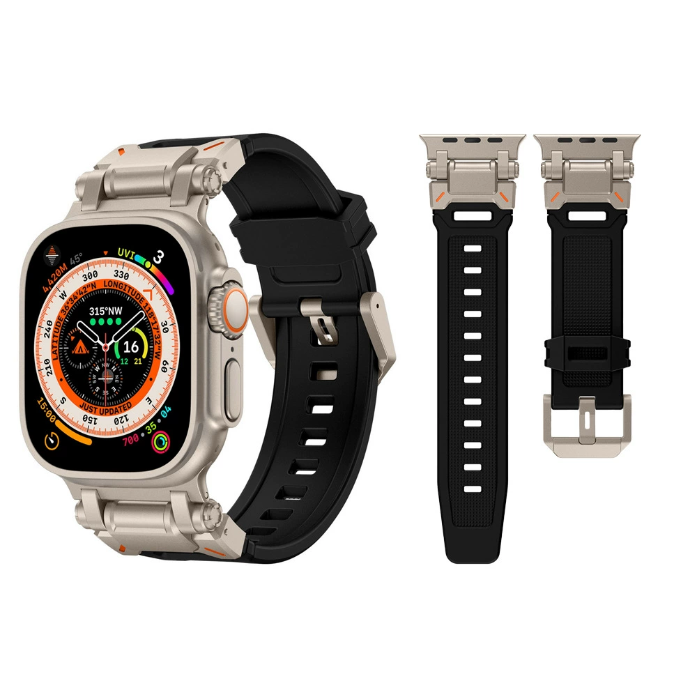 Совместимый с Apple Watch 9/8/7/6/5/4/SE, ремешок AP Explorer из TPU