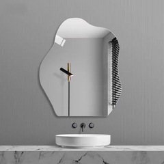 異形亞克力鏡防碎摔不碎的軟鏡子自粘免打孔貼牆全身鏡家用化妝鏡