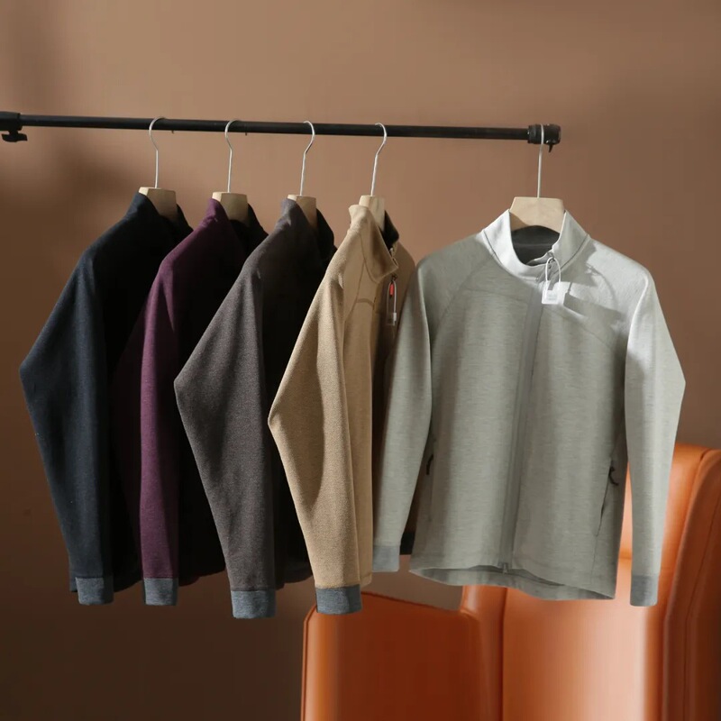 Ping for the wind! Heavy! Men's Light Zipper Outdoor Sports Casual Sweater Cardigan Coat Spring