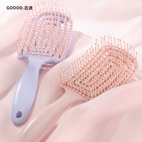Fluffy high skull comb hair artifact women's special long hair styling massage meridian portable home rib comb