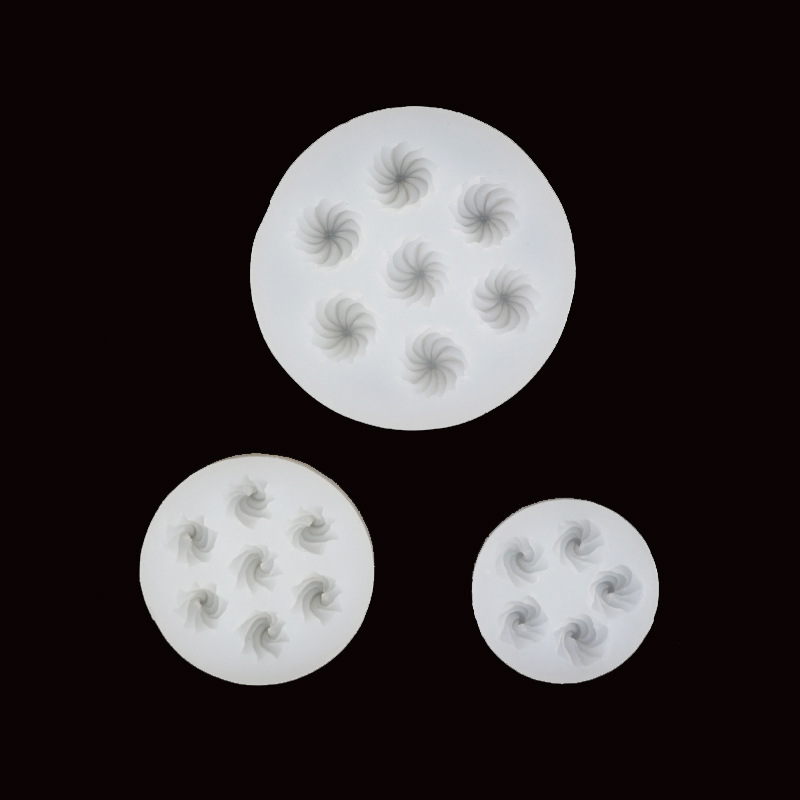 Grandes y pequeños galletas crema molde de silicona fondant pastel chocolate arcilla suave cerámica molde teléfono móvil Shell decoración molde