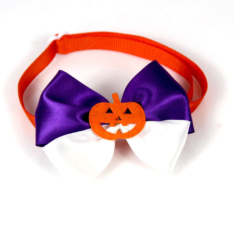 Halloween traje para mascotas alas de murciélago voz cambiante traje de vacaciones divertido perro gato pajarita sombrero para mascotas accesorios