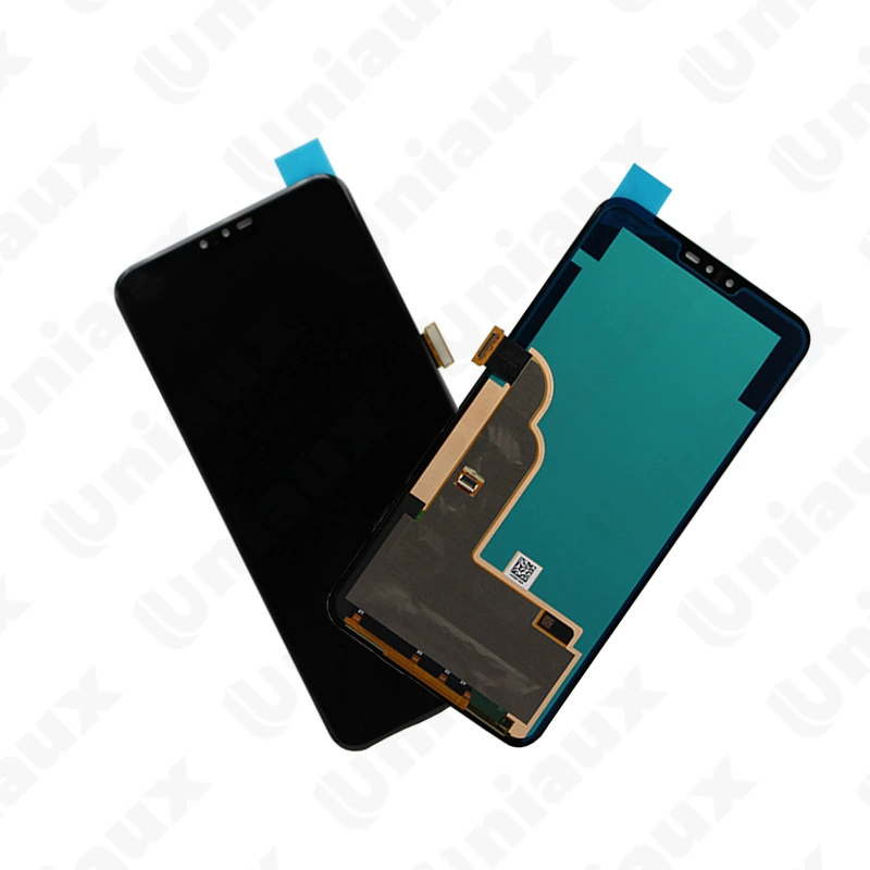 Подходит для сборки экрана LG V50 THINQ 5G, внутреннего и внешнего экрана оригинального ЖК-дисплея.