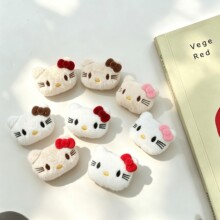 卡通毛绒玩具甜美KT猫玩偶DIY服装包包配饰挂件毛绒公仔现货批发