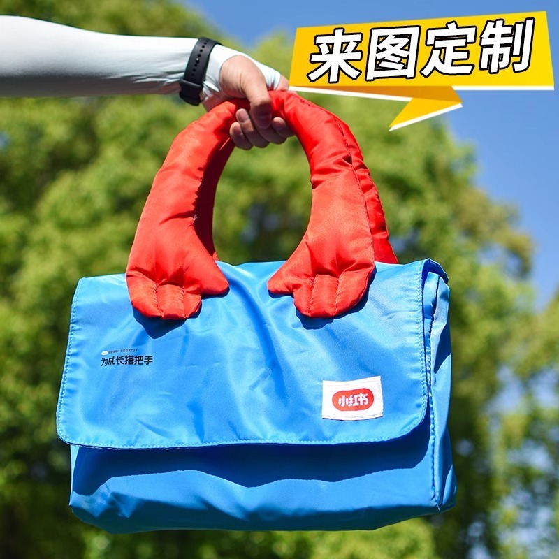尼龙帆布包定制logo防水手提洗漱包周边活动礼品袋大型展会环保袋|undefined