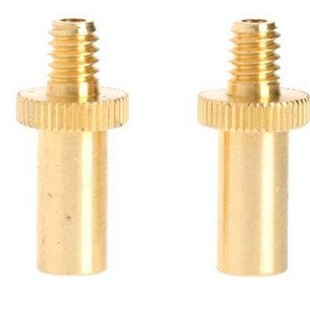 French Valve to British Valve Adapter, French to British Valve Adapter, Copper Mountain Bike Bicycle Valve Adapter