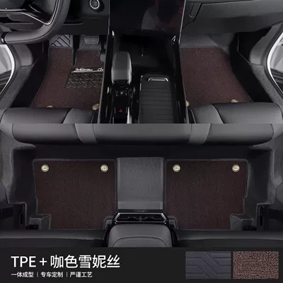 Edition Bag Threshold, Universal Foot Pad - anti-slip-particles-two-layer-threshold-pure-coffee-shinny-23-24-models-boyue-l-fuel-version-dedicated