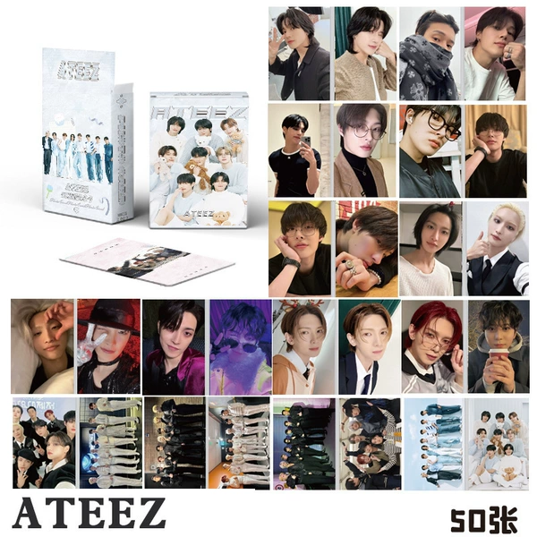 Ateez men's group small card [50 photos]