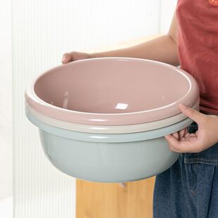 加厚熟胶盆子家用塑料大号圆型洗脸盆婴儿盆学生宿舍洗衣洗脚加厚-阿里巴巴