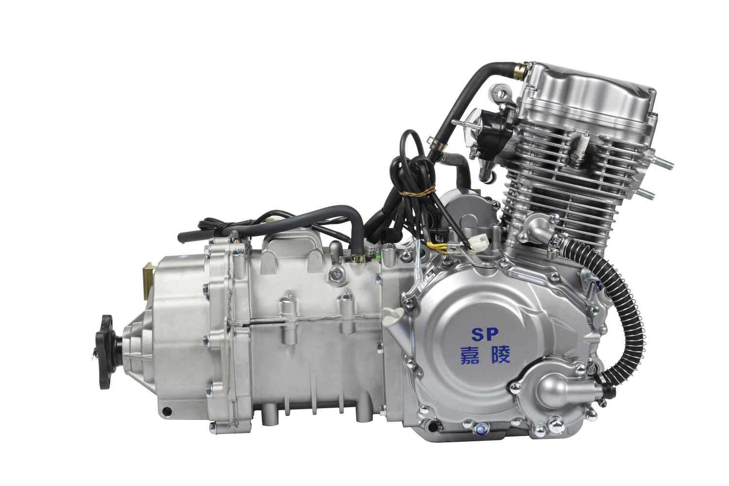 Jialing Three-Wheel Motorcycle Central Shaft Engine 200 250 300 Water-Cooled Six-Speed Engine with Transmission Assembly