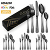 Tableware stainless steel, set, Amazon, 20 pieces, Birthday gift