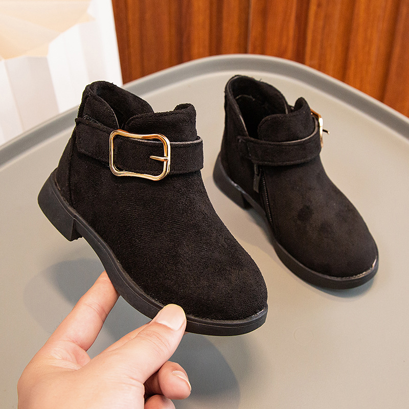 2024 Herbst/Winter kurze Winter Martin vielseitige Mädchen britische Stil Mode Stiefel, lässig und modisch_voghion.com