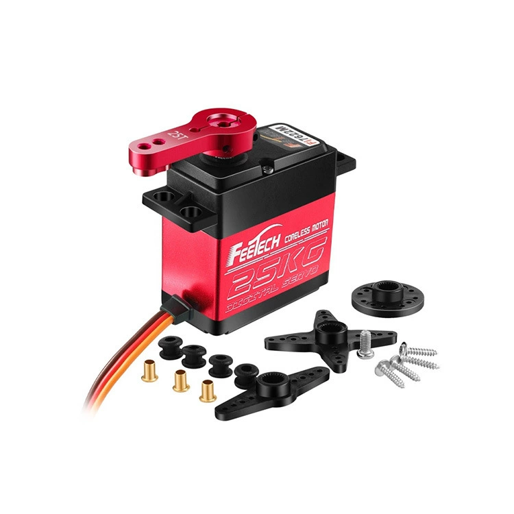 FI7622M FI7635M Waterproof Digital Services 25kg 35kg Large Torque Turning Robot Robot