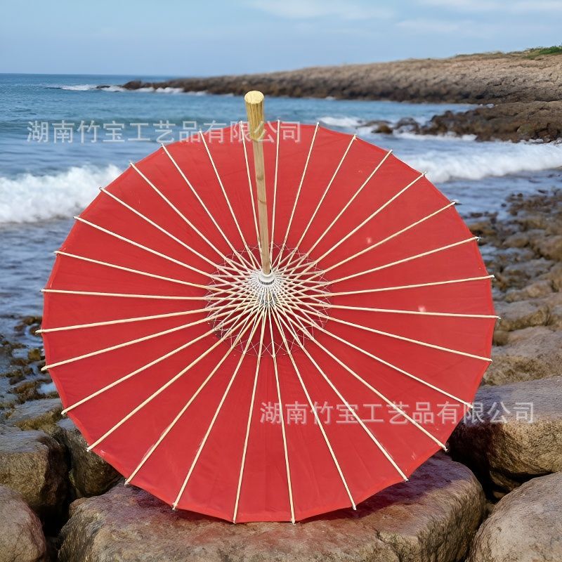 1m Diameter Solid Color Umbrella, Dance Umbrella, Classical Prop Umbrella, Craft Umbrella, Red Umbrella, Decorative Umbrella, Umbrella for Dancing and Returning Home 1m Diameter Solid Color Umbrella, Dance Umbrella, Classical Prop Umbrella, Craft Umbrella, Red Umbrella, Decorative Umbrella, Umbrella for Dancing and Returning Home