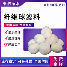 厂家 纤维球滤料 亲水疏油纤维球 填料纤维球 纯白纤维球