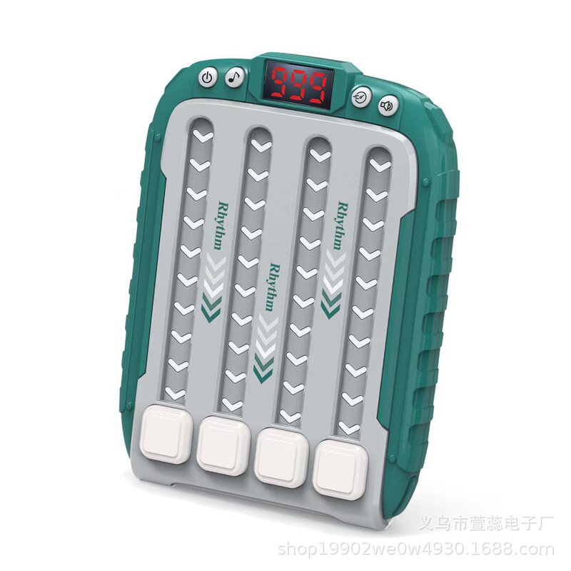 クロスボーダー爆型リズムマスターゲーム機照明音楽突破力舞速押し機解凍神器益智速押し|undefined