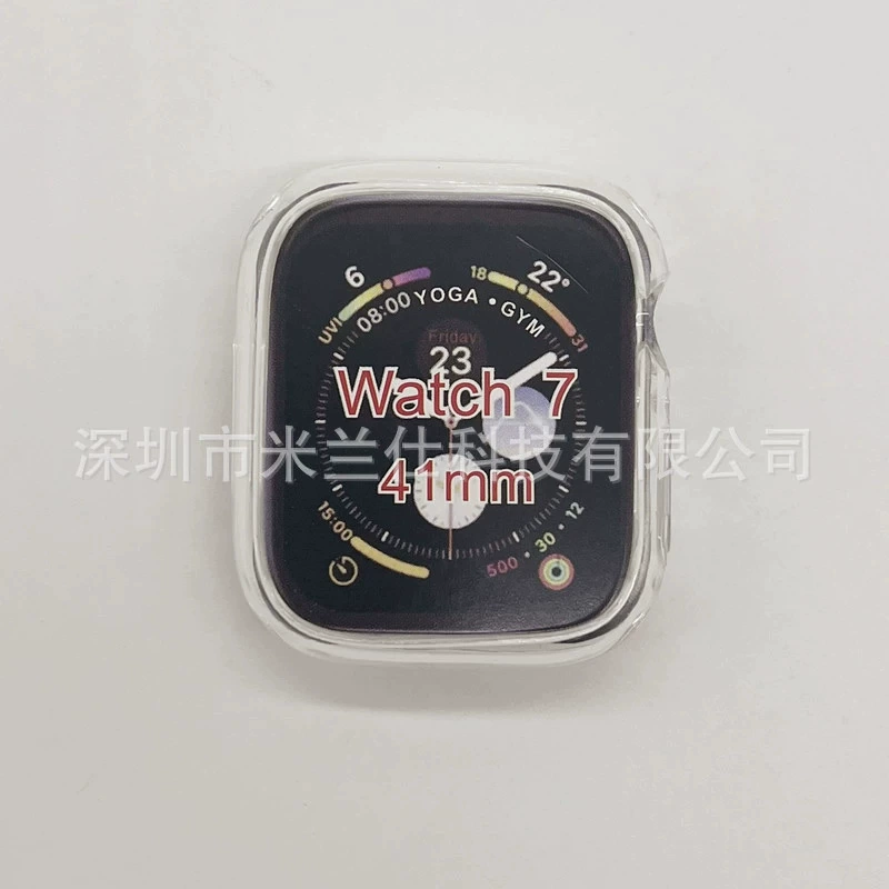 Резиновый браслет Apple Watch (Гляциер) — Прозрачный Гляциер, подходит для 38/40/41/42/44/45/46/49 мм