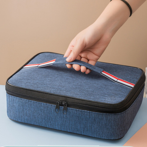Cationic thermal insulation bag lunch box bag tin foil thermal insulation modern simple large capacity  new style