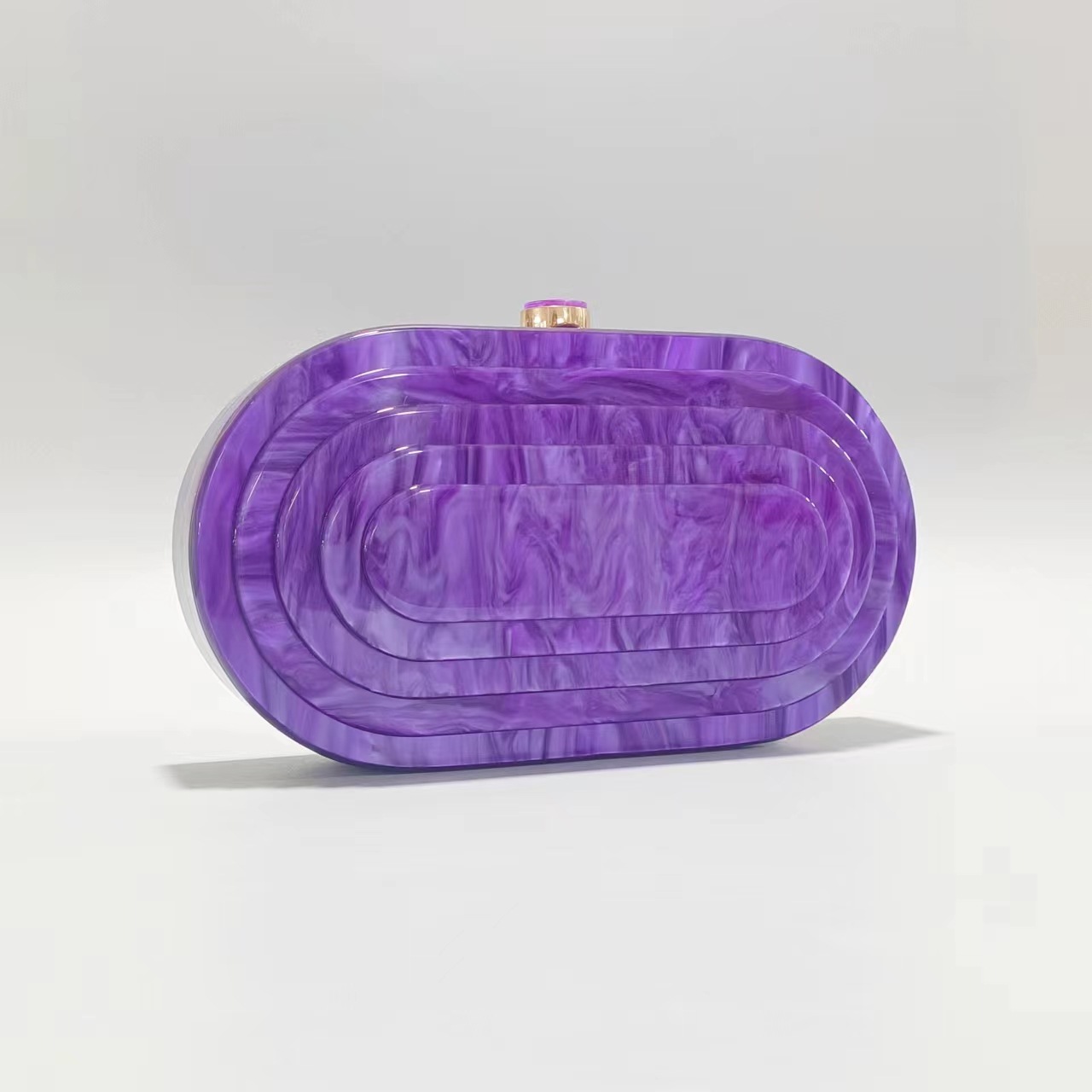 Acrylic Material Solid Color Pattern Arylic Solid Color Evening Bags