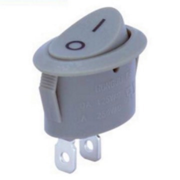 厂家直销椭圆形 船形开关KCD1-101-9 翘板开关 三脚两档 电源开关