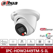 ADahua 4MP Full Color IPcamera  IPC-HDW2449TM-S-IL