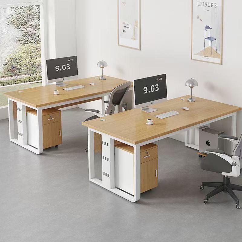 Office Desk Staff Workstation Single Desk and Chair Combination Simple Modern Office Boss Desk Staff Computer Desk