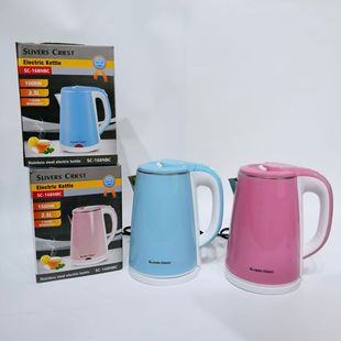 Foreign trade 2.5L electric kettle ElectricKettle plastic stainless steel large capacity household electric kettle foreign trade