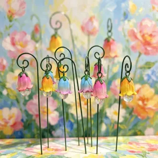 跨境装饰Lily of the Valley Garden Stake 铃兰花园花插欧美