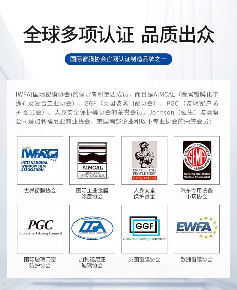 Johnson & Johnson [Lingyi] Genuine Glass Film for Cars, High Heat Insulation Film, Solar Film, Anti-Glare, Anti-Ultraviolet, Explosion-Proof