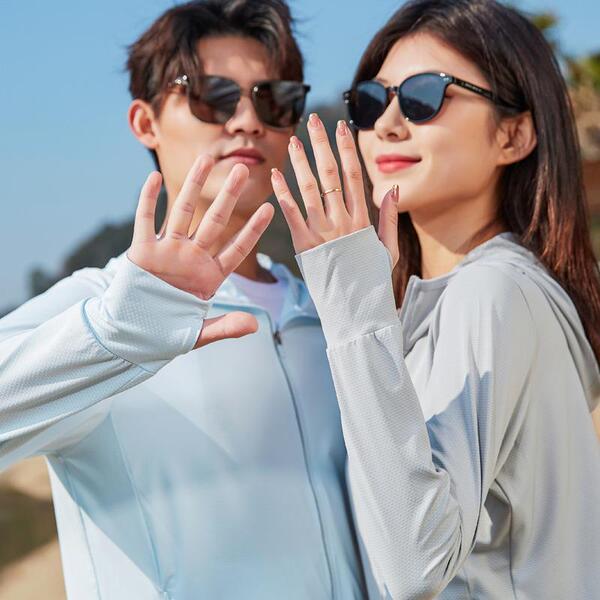 silk summer thin breathable sun protection clothing