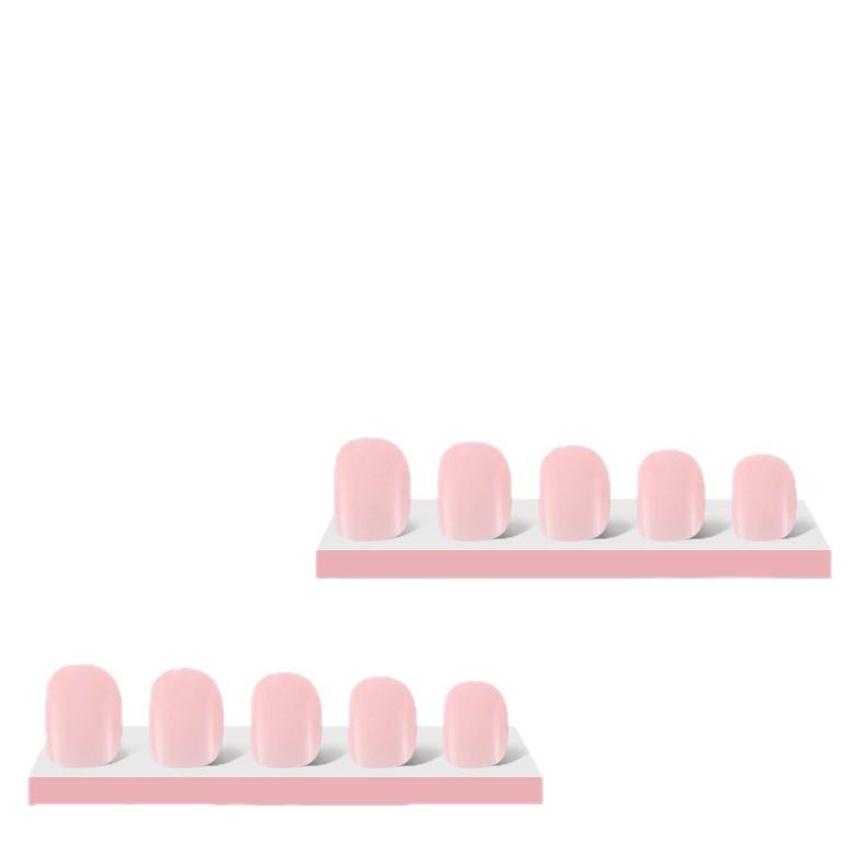 Yiyi Dance 2023 nueva armadura de desgaste hecha a mano muestra blanco ins nail art parche color sólido verano suave puro deseo al por mayor