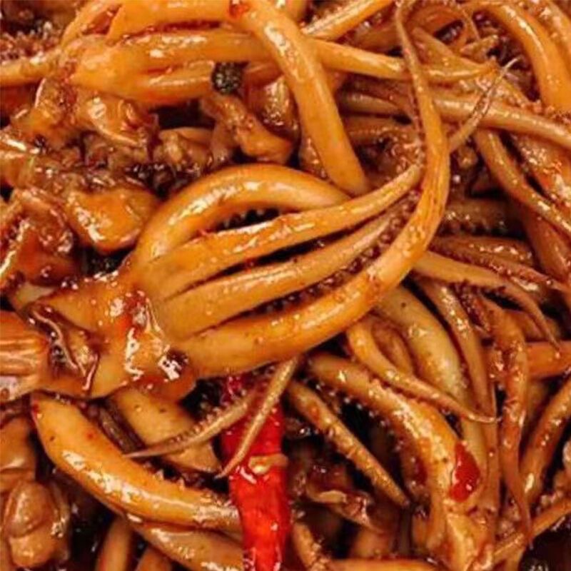 香辣鱿鱼零食小吃休闲食品批发即食海鲜熟食好吃的麻辣铁板鱿鱼须|undefined
