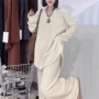 卷边日常秋冬季百搭阔腿裤