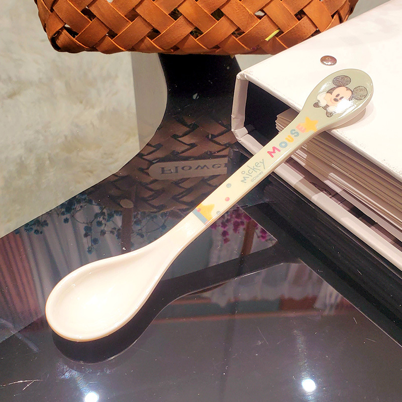 Vajilla infantil auténtica, plato dividido, tazón de resina de melamina con dibujos animados, tazón para comer para bebés, tazón resistente a caídas y al calor