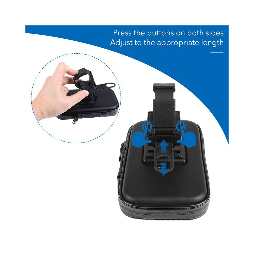 Motor, elektrische mobiele telefoonstandaard, waterdichte tas voor buitenfietsen, accufiets, fietsnavigatiestandaard_voghion.com