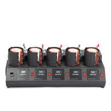 多工位热转印马克杯烫画机五工位手动烤杯机烫画烫图印花机