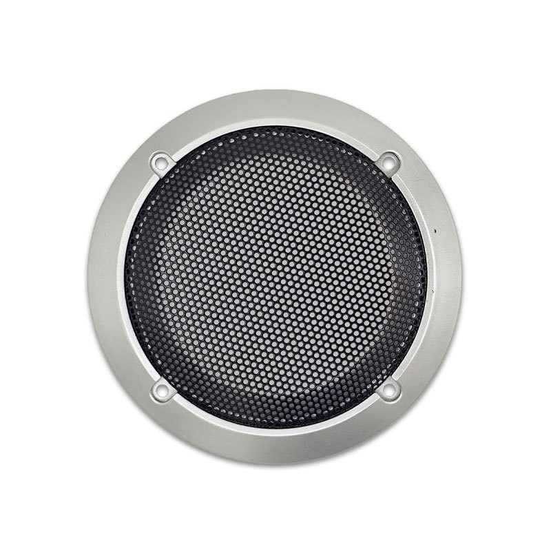 3.5inch ホーンメッシュカバー ABS 冷間圧延鋼金属ダストメッシュブラックシルバーカースピーカーメッシュカバー|undefined