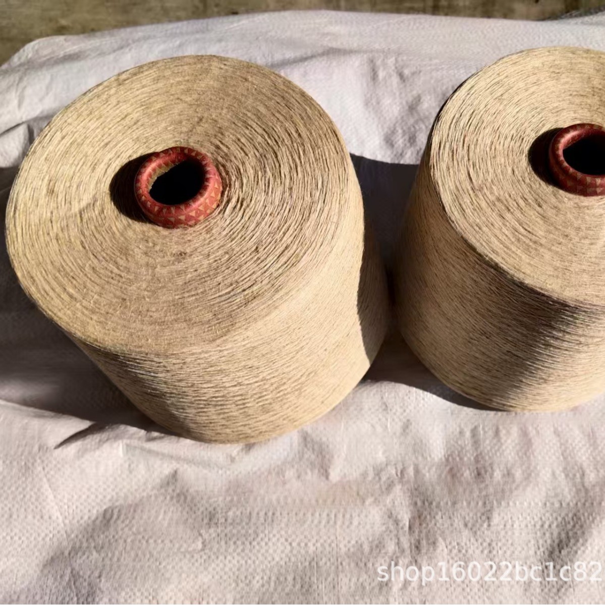 原色亚麻纱24N 漂白亚麻纱28N 苎麻纱 规格齐全 现货 弘扬纺织