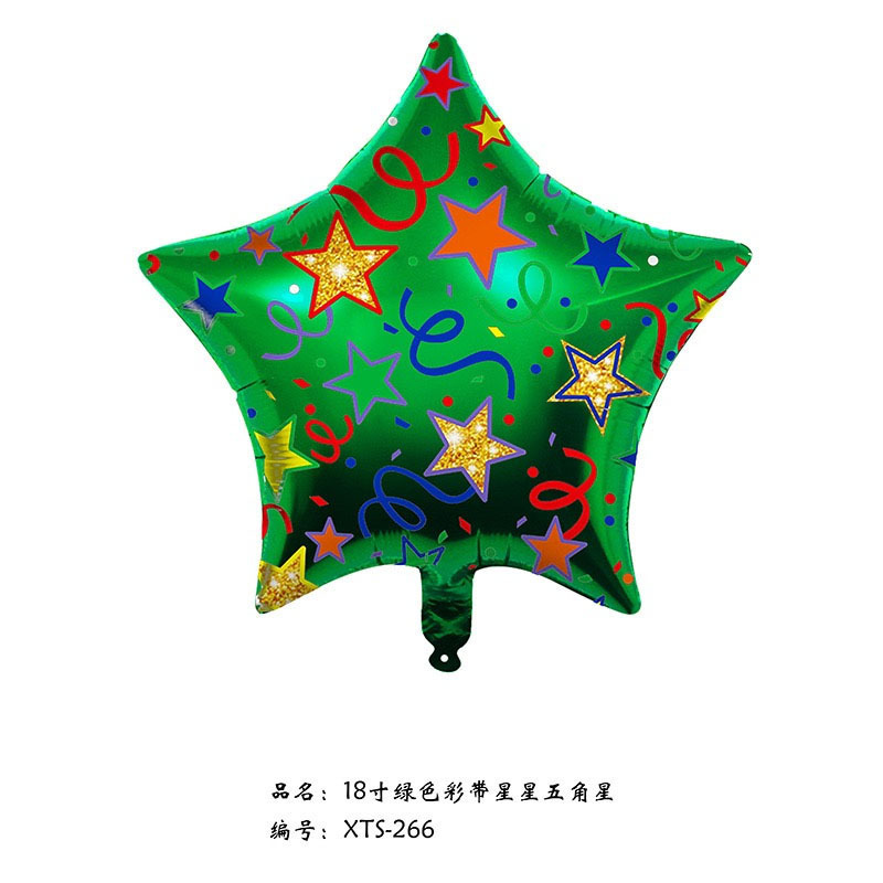 クロスボーダークリスマスサンタクロース杖ヘラジカスノーフレーク雪だるま漫画アルミフィルムバルーンクリスマスパーティー装飾ボール|undefined