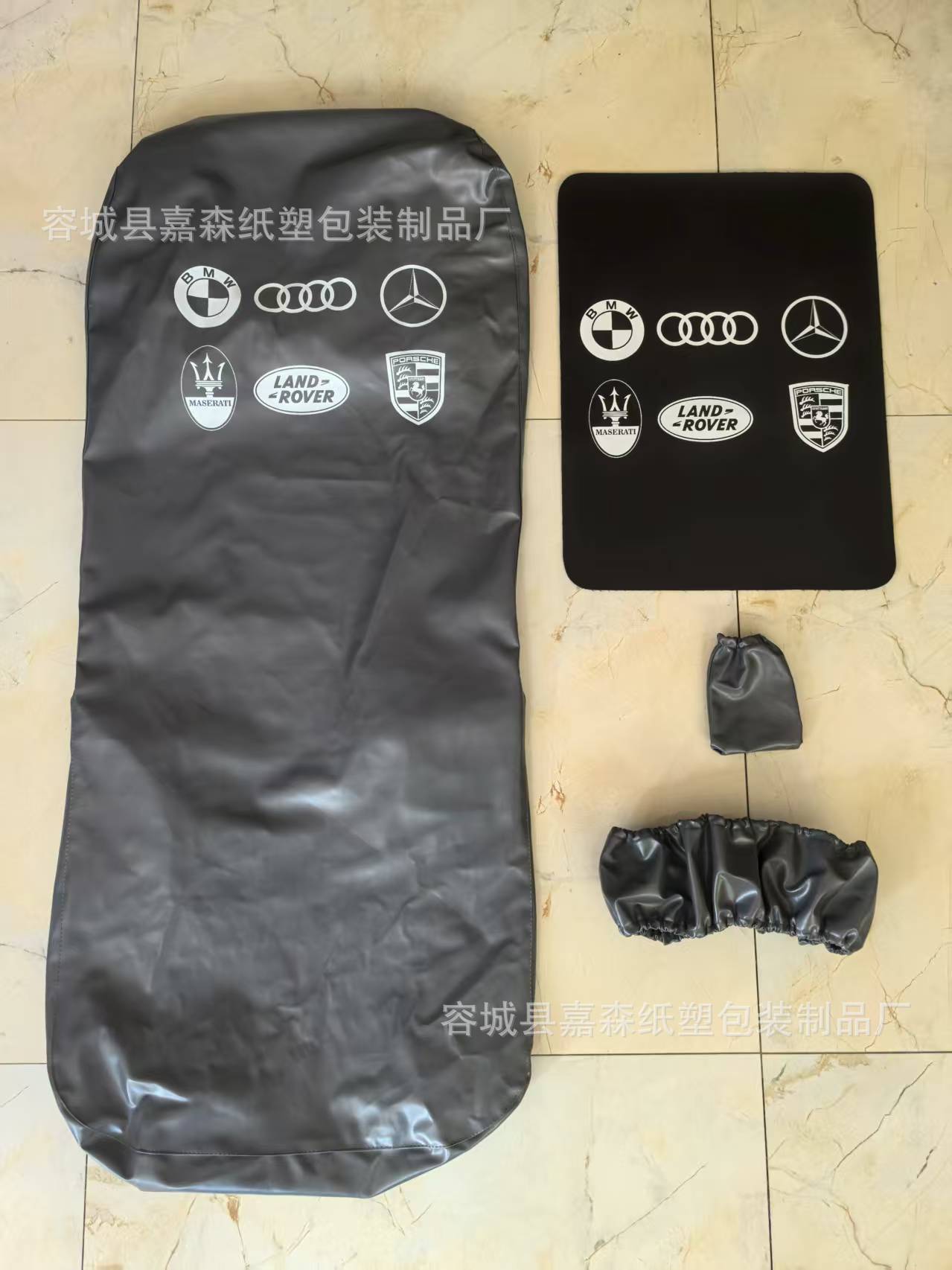 Car Repair Seat Cover 4S Maintenance Dust-Proof Oil-Proof Washable Leather Seat Cover Car Interior Protective Seat Cover