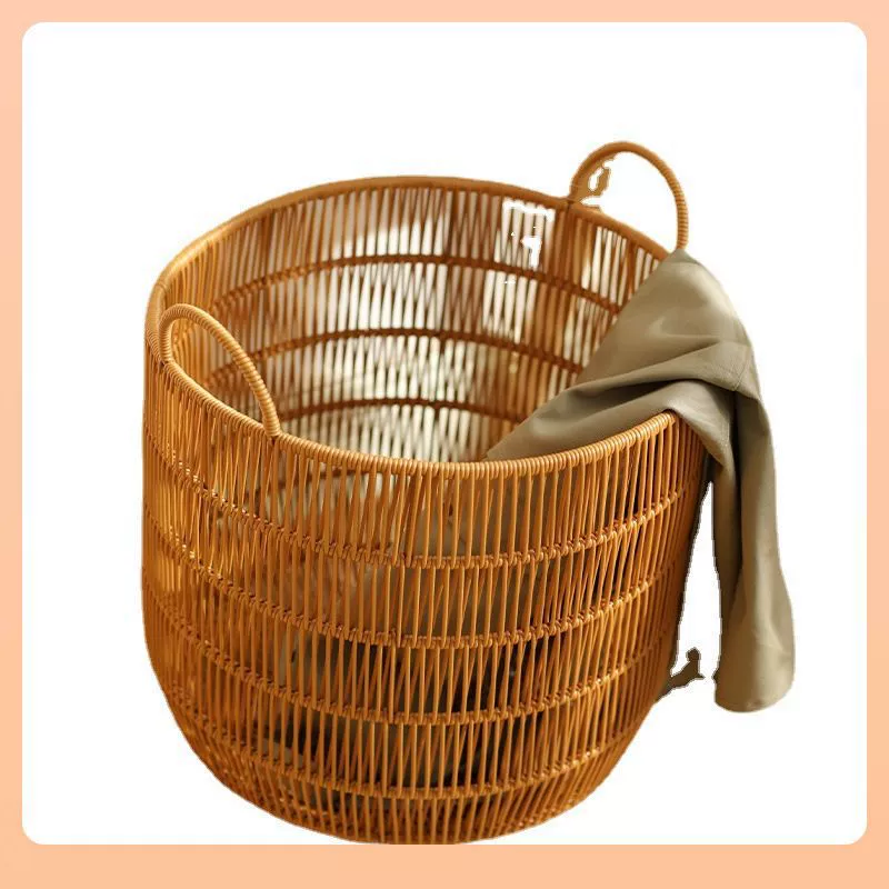 Laundry basket for bedroom, storage basket, waterproof storage system