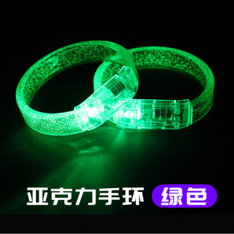 クリエイティブ発光ブレスレットロゴ発光コンサート小道具子供用腕時計小さなおもちゃサポートフラッシュブレスレット釘|undefined