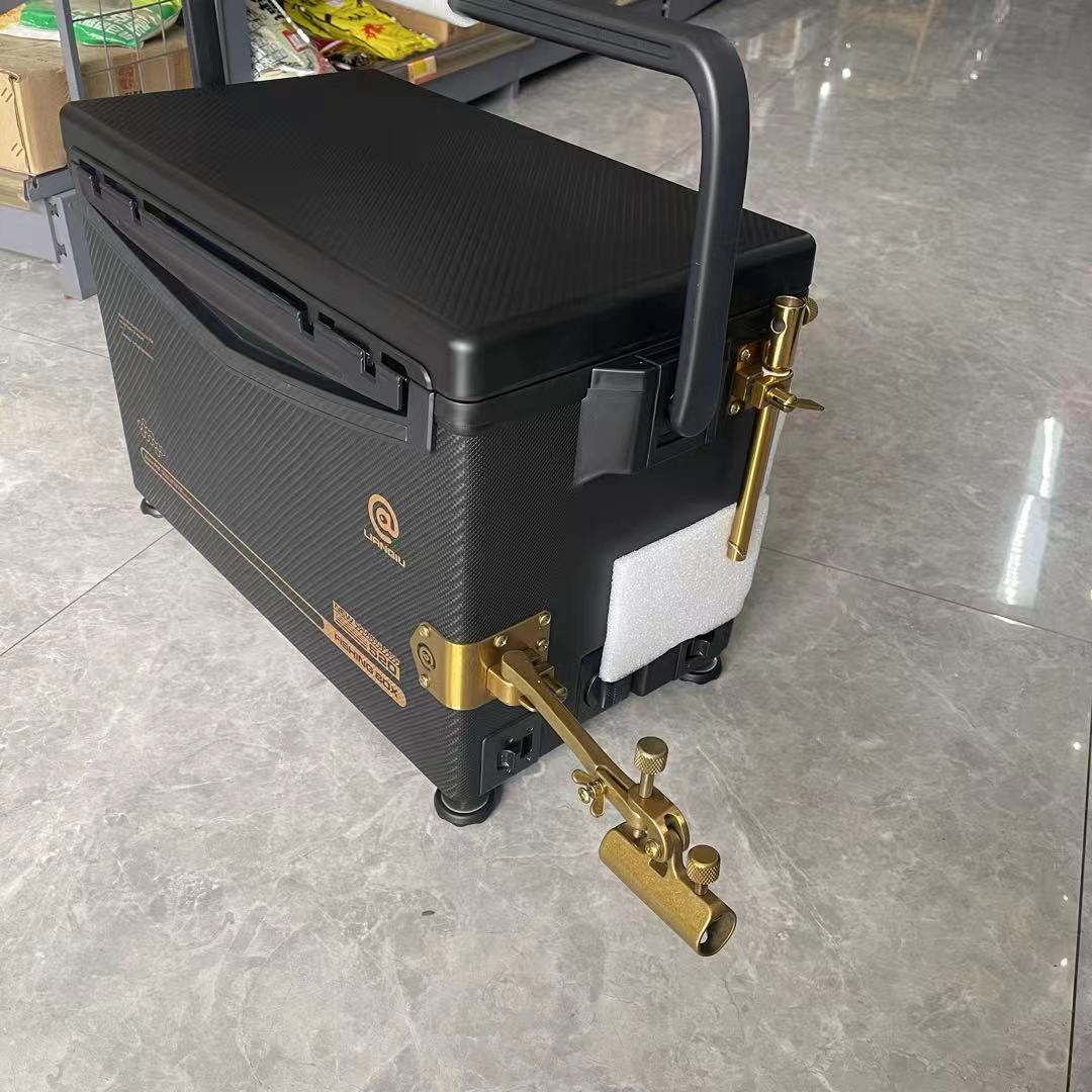 Lianqiu Q33 경량 낚시 상자 [액세서리가 포함된 검정색]