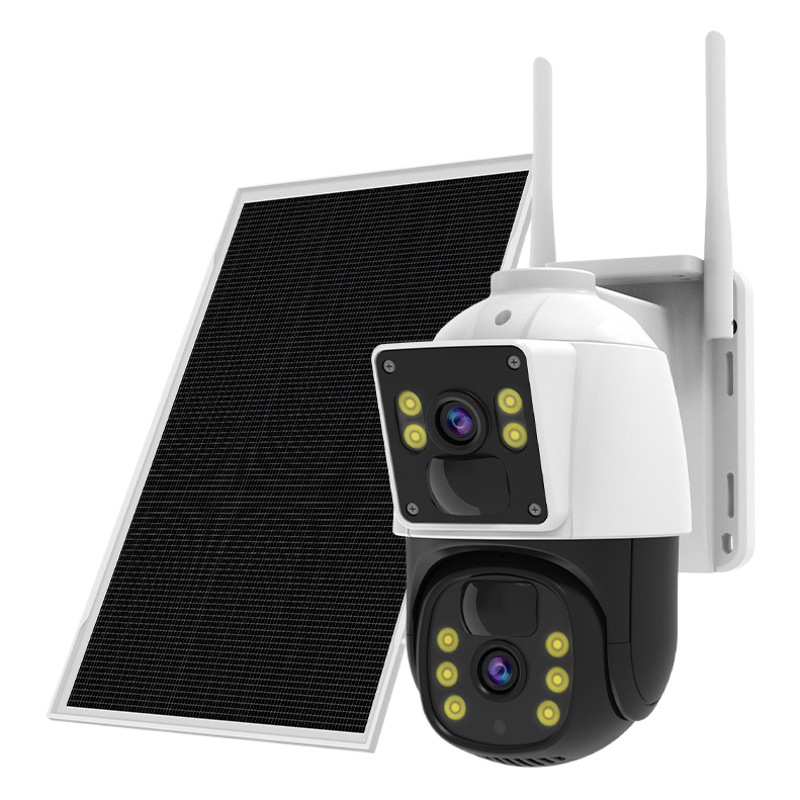 4G Solar binocular cámara de baja potencia HD monitor al aire libre plug-in libre WiFi libre teléfono móvil remoto