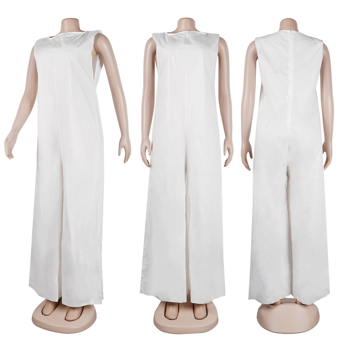 Classic Style Solid Color Polyester Jumpsuits display picture 20