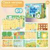 Tear book alarm clock 10 pages