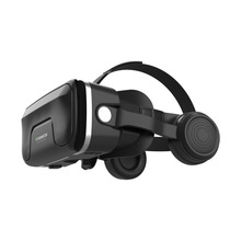 跨境千幻G04EA眼镜7寸手机大屏幕VR眼镜3D虚拟现实耳机头盔现货