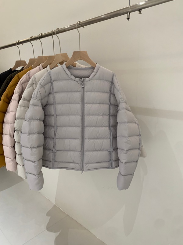 韩版短款无领排骨羽绒服女小众休闲百搭休闲90绒宽松面包服外套潮|undefined